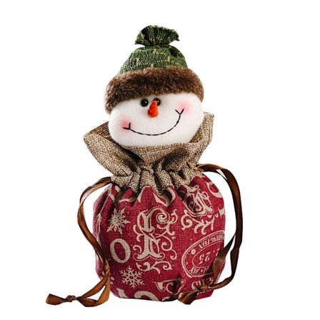 Julegodtepose Julemand Snemand Elg Bjørn Emballagepose Forsyninger til Bryllup Fødselsdagsfest Gæstegave