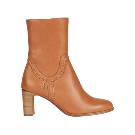 Anthology Paris, Galya leather boots Brązowy, Kobieta, Rozmiar: 37 EU