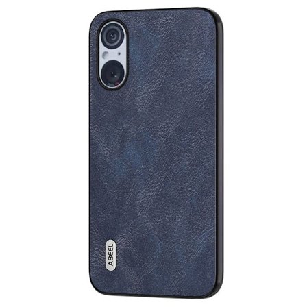 SKALO Sony Xperia 5 V ABEEL PU-Läder Skal - Blå