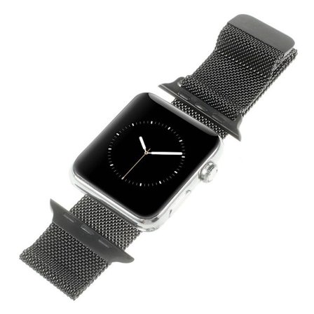Apple Watch 42/44/46/49mm Milanese Watch Strap - Black
