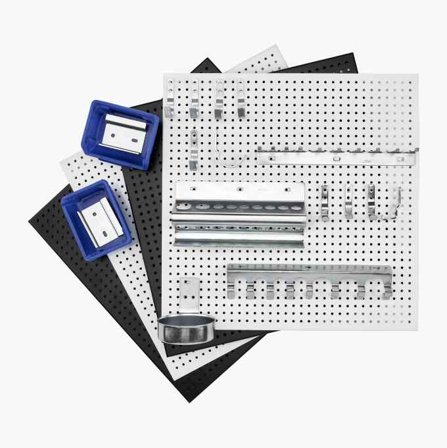Biltema - Verktøytavle 400 x 400 mm startsett