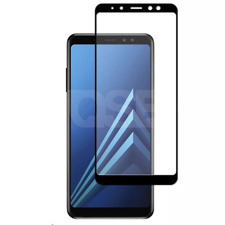 9D Skyddsglas Kompatibelt med Samsung Galaxy A5 A7 A9 J2 J8 2018 A6 A8 J4 J6 Plus 2018 Härdat Glas Skärmskyddsfilm