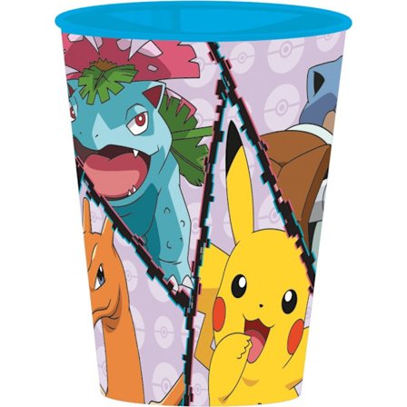 Pokémon glas, plast 260 ml