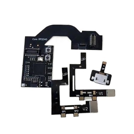 (pow yeah!) Helt nytt 1 sett oppgraderbart flashminne for NS Oled/Lite/Core/OLED V6 Core Chip Rp2040 spillkonsolltilbehør B