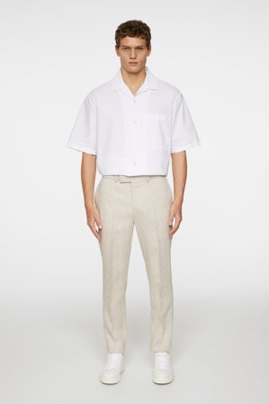 J.Lindeberg - Grant Super Linen Pants - Fashion - Grey - Men - 52