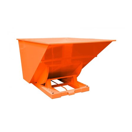 Tippcontainer, 2500 liter, orange