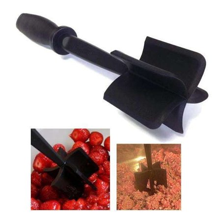 Black Friday Effektiv Kjøtthakker og Non-Stick Kjøttstøter for Kjøttdeig