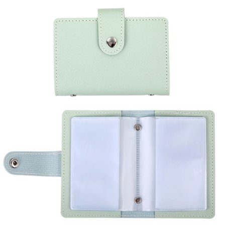 Nahkainen luottokorttikotelo Pehmeä PU-nahkainen lompakko Musta Perus korttikotelo Yrityskorttikotelo Ohut Kevyt Luottokorttilompakko 26 Paikkaa(