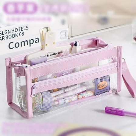 Pentaske Blyantæske LILLA Purple
