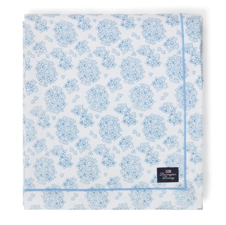 Lexington Duk Floral Blå økologisk bomull 150x350