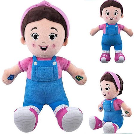 Ms. Rachel Offisiell Snakke- og Synge-dukke, 40 cm høy interaktiv leke med 4 sanger og 16+ fraser, leker for småbarn for jenter og gutter i alderen 6 