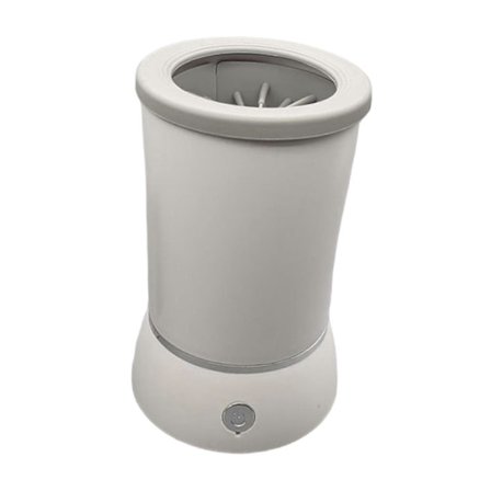 Hundepoterenser Poterenser Kæledyrsfodvask til Små Medium Hunde Katte hvid 108x108x175mm