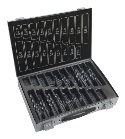 Ironside 202688 Spiralborrsats HSS, 170 st, Borra & mejsla