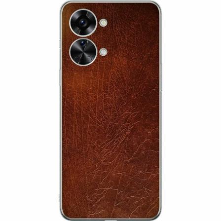 Oneplus Nord 2t Genomskinligt Skal Leather