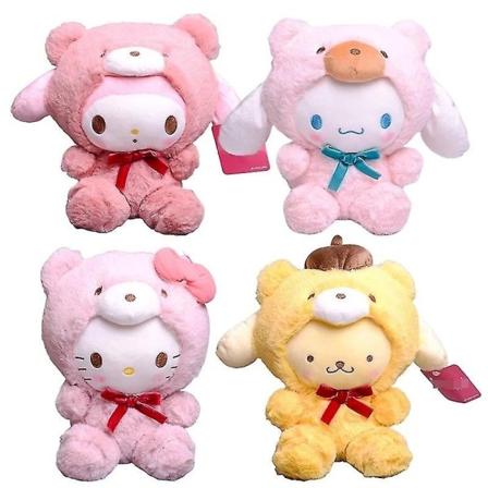 20 cm Kawaii Sanrio Plysj Kuromi My Soft Toys Tegneserie Home Decor Gift - Perfet Melody