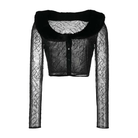 Blumarine Blouses Sort, Dame