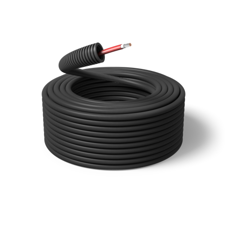 PM FLEX H1Z2Z2-K 1X4 R R100 Fleksirør 1x4 mm², Installasjonsmaterial