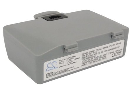 Batteri for strekkodeskanner for Zebra QL220, QL220+, QL320 osv.