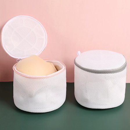 2 st - (15*17 cm) Tvättpåse för tvättmaskin - Tvättpåse för ömtåliga kläder, underkläder, husdjurstillbehör, förvaring och resor - Tvättpåse för 