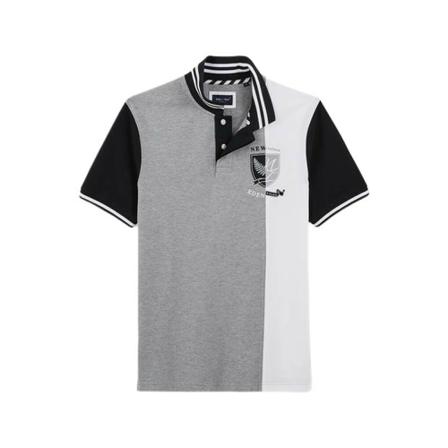 Eden Park, New Zelande polo Grijs, Heren, Maat:S