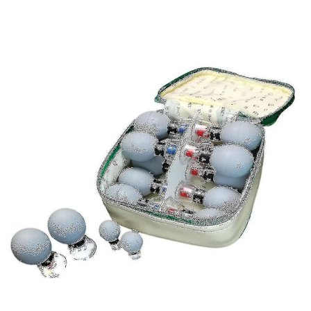18st Vacuum Haci Magnetic Therapy Akupressur Sugkopp Tcm Akupunktur Moxibustion Set