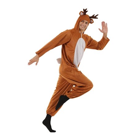 Unisex Djur Onesie Pyjamasdräkt Halloweenfest Onesie för män och kvinnor