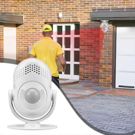 Liiketunnistimella varustettu ovikello yrityksille, kaupallinen musiikkiovikello, vähittäiskaupan tervetuliaiskello, unissakävelijän vanhusten 