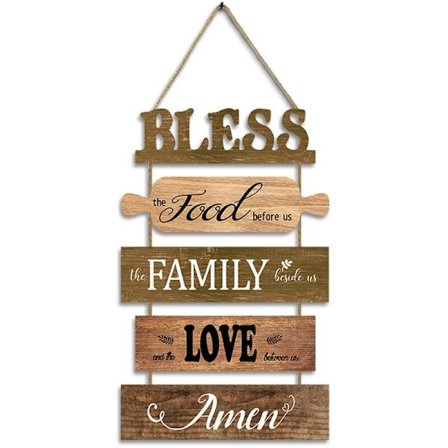 Seinän koriste seinävaate amerikkalainen maalaistyylinen puuluettelo koti de