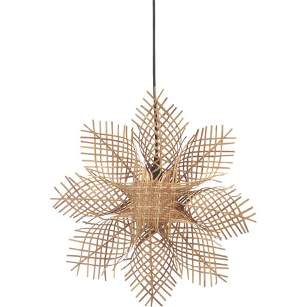 PR Home - Julestjerne Carol Natur 46 cm Beige