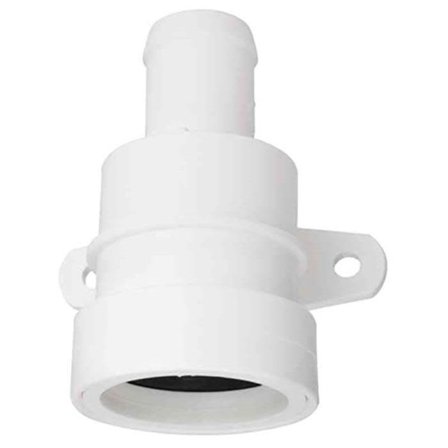 Gelia 3000730962 Anslutningsnippel för tvättmaskiner, 32 mm rör, Inomhusavlopp