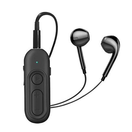 Clip On Bluetooth Headset Med Mikrofon Stereo Subwoofer Bluetooth Øretelefon