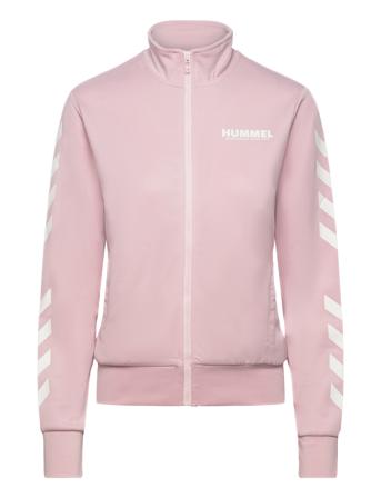 Hmllegacy Poly Woman Zip Jacket Sport Sweatshirts & Hoodies Sweatshirts Pink Hummel