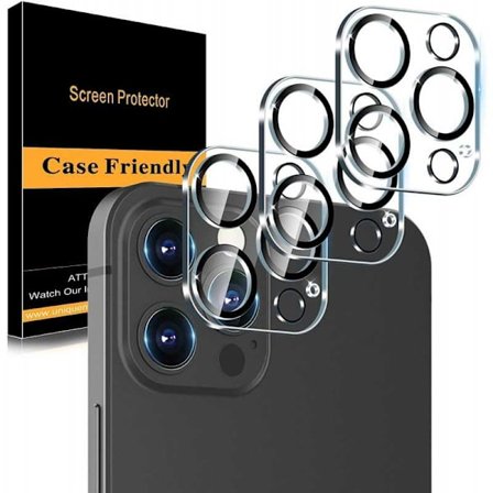 2-PACK iPhone 12 Pro Max Protection Linssinsuojaus Kameran suojaus