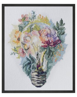 Stickpackung Bild Unikate Blumen