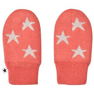 Molo Sunrise Snowflake Mittens 3-6 Months - Gloves and mittens - 3-6 months - Pink
