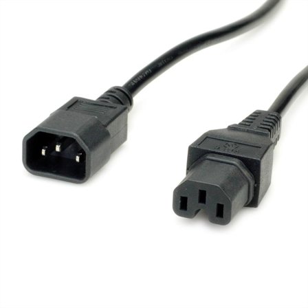 VALUE Power Cable Black 3 M C14