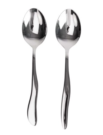 Byon Salad Server Set Waverly - Silver - 25.5X5.5X1CM