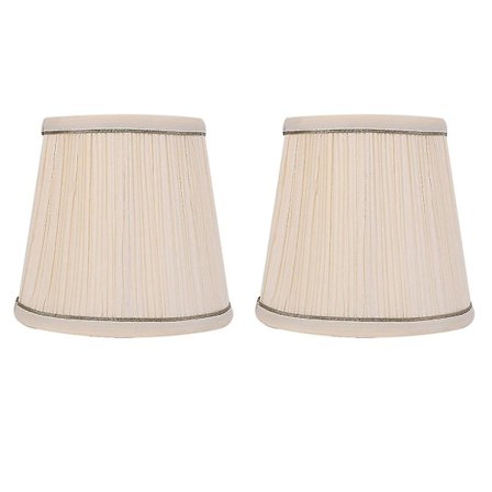 Sovrum Minimalistisk Skugga Tyg-hantverk Hängande Lampskärm Skal (beige)