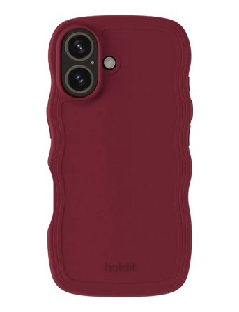 Holdit | Wavy Case Red Velvet | IPHONE 16