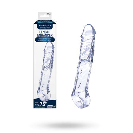 Length Enhancer 7.5" Crystal Clear - Vuxen.dk: For ham