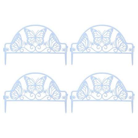 4 STK Havehegn Dekorativ Havepynt Hegn Praktisk Dekor Hegn