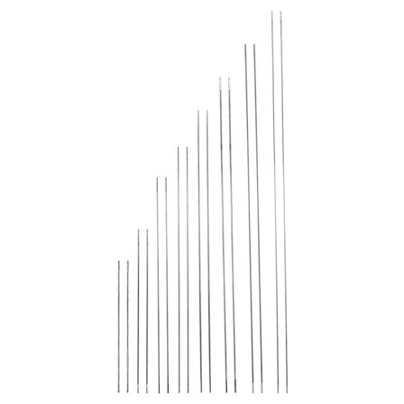 16 kpl:n keskikokoinen helmineula 8 kokoa iso silmä kokoontaitettava helmineulasetti käsintehtyihin kaulakoruihin