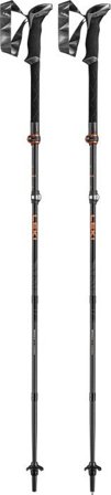 Leki Makalu FX Carbon Black/Orange/Naturalcarbon