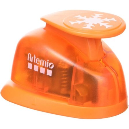 Snowflake punch 2,5 cm - ARTEMIO - Scrapbooking, Korttillverkning