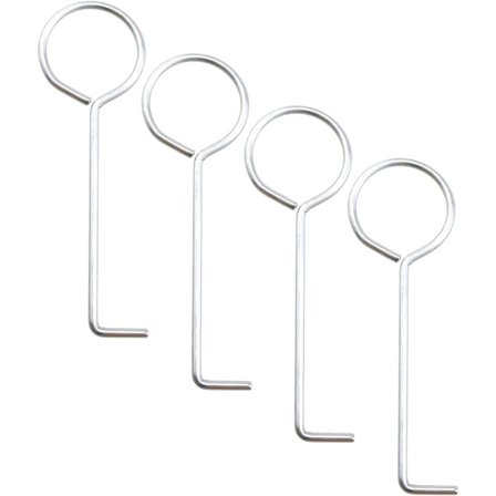 ING Fyra-delars avloppsnyckelkrok - 304 rostfritt stål duschavloppsnyckel - avloppskrok