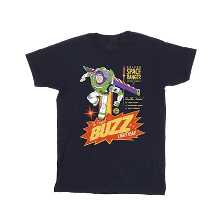 Disney Boys Toy Story Buzz Lightyear Space T-Shirt 3-4 år Marinblå
