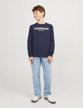 Jack & Jones Jjiclark Jjoriginal Sq 702 Noos Jnr - Blue - 176