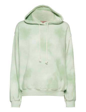 Hoodie Ls Hoodie Trøje Grøn Barbara Kristoffersen By Rosemunde