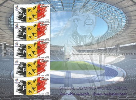 Belgien - Special Olympics 2023 - Postfrisk ark