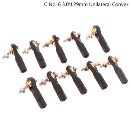 IC 10 kpl M2 M3 metallikullat RC-lentokoneille Mod C